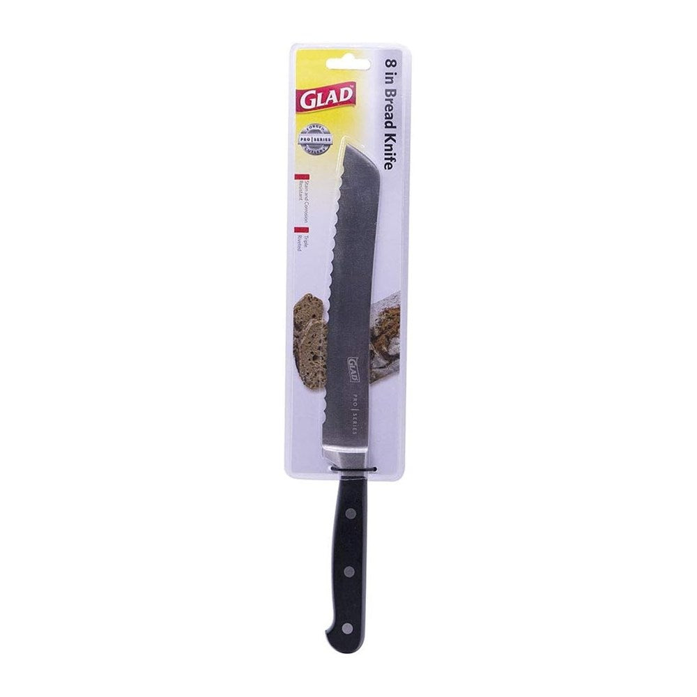 GLAD ELEMENTS 8IN BREAD KNIFE (Product of USA)