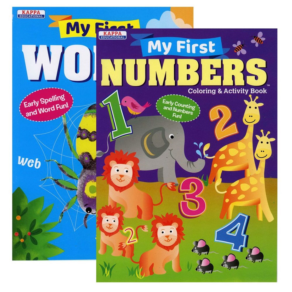BAZIC KAPPA Asst. My First Series Activity Book (Product of USA)