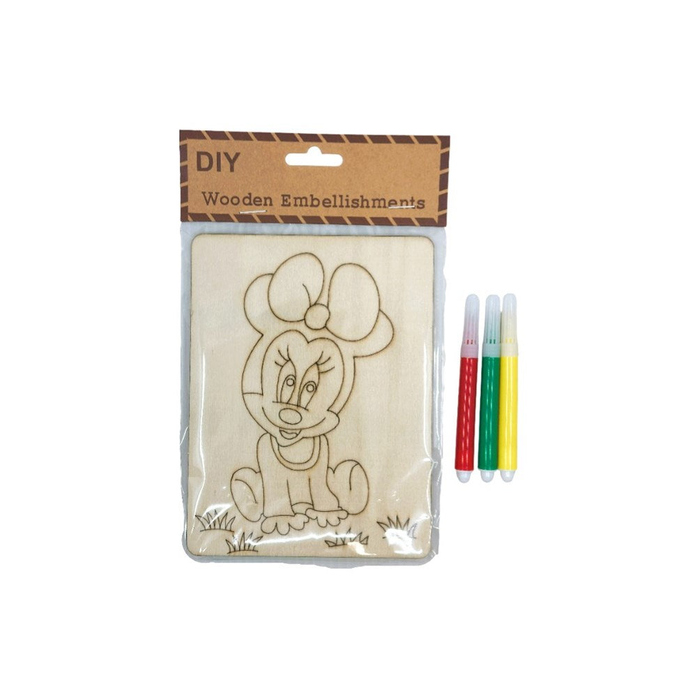 DIY Mini Wood Craft Board - Duck