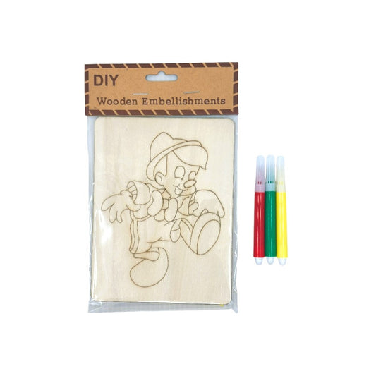 DIY Mini Wood Craft Board - Boy