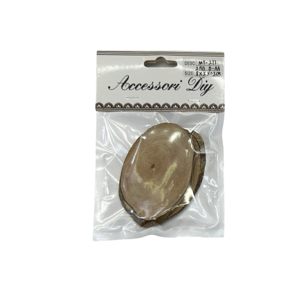 DIY Mini Wood Craft accessory - Rounds (8CM)