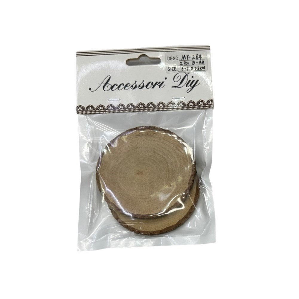 DIY Mini Wood Craft accessory - Rounds (6.5CM)