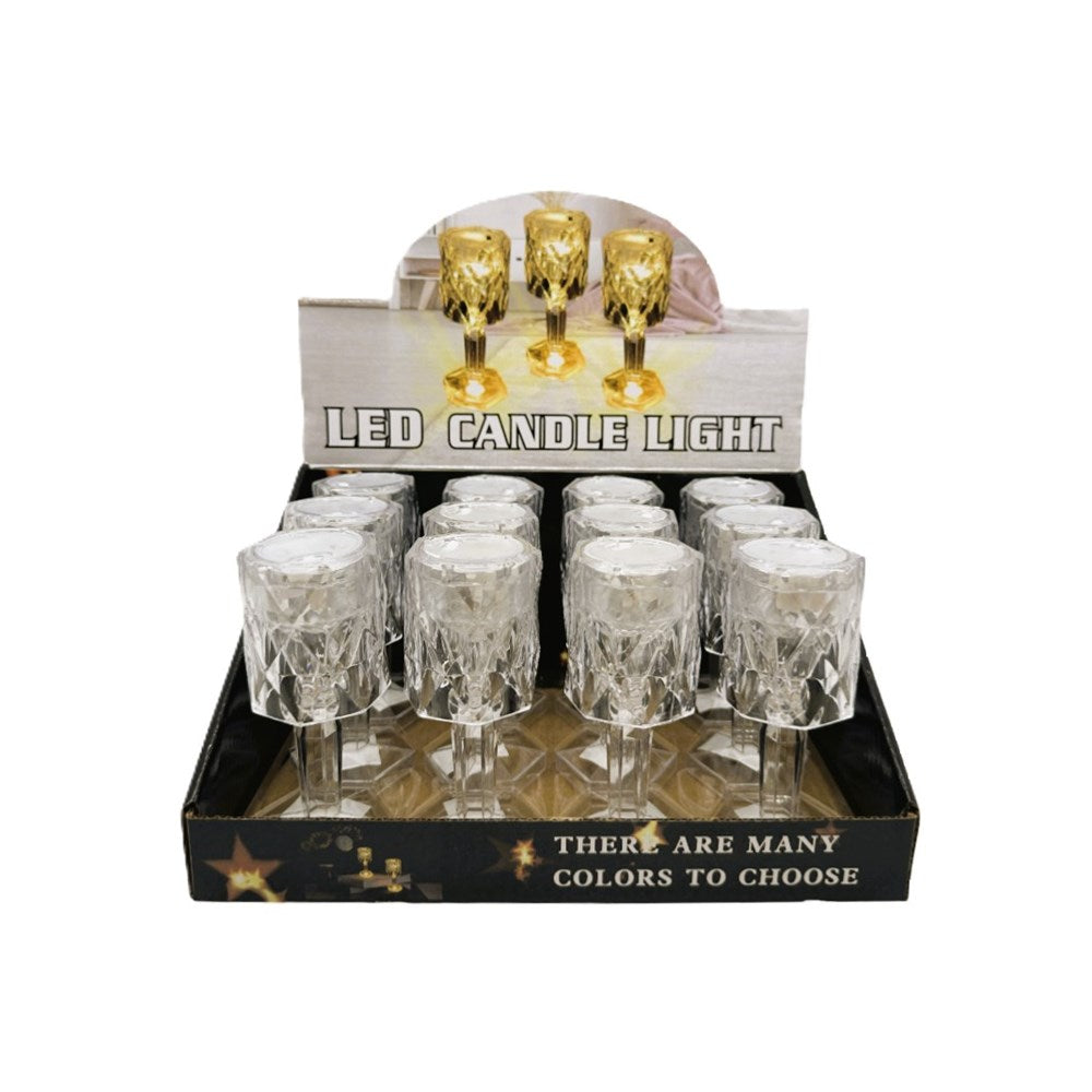 LED Crystal Diamond Lamp - 12cm