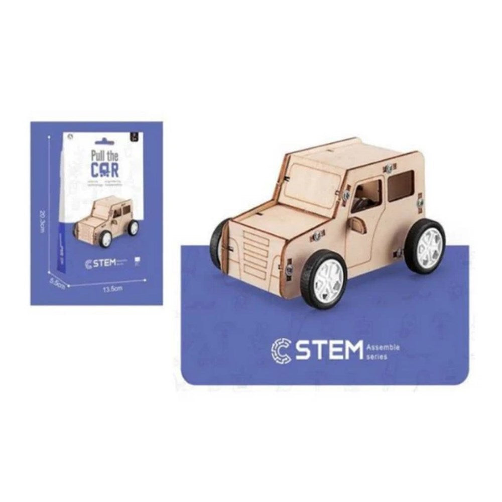 DIY Educational Toy (S) - Pull The Car