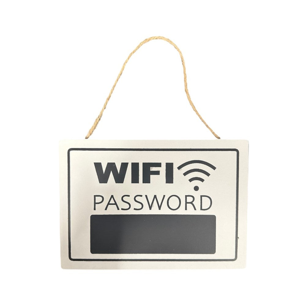 Wood Wall hanging - WiFi Password