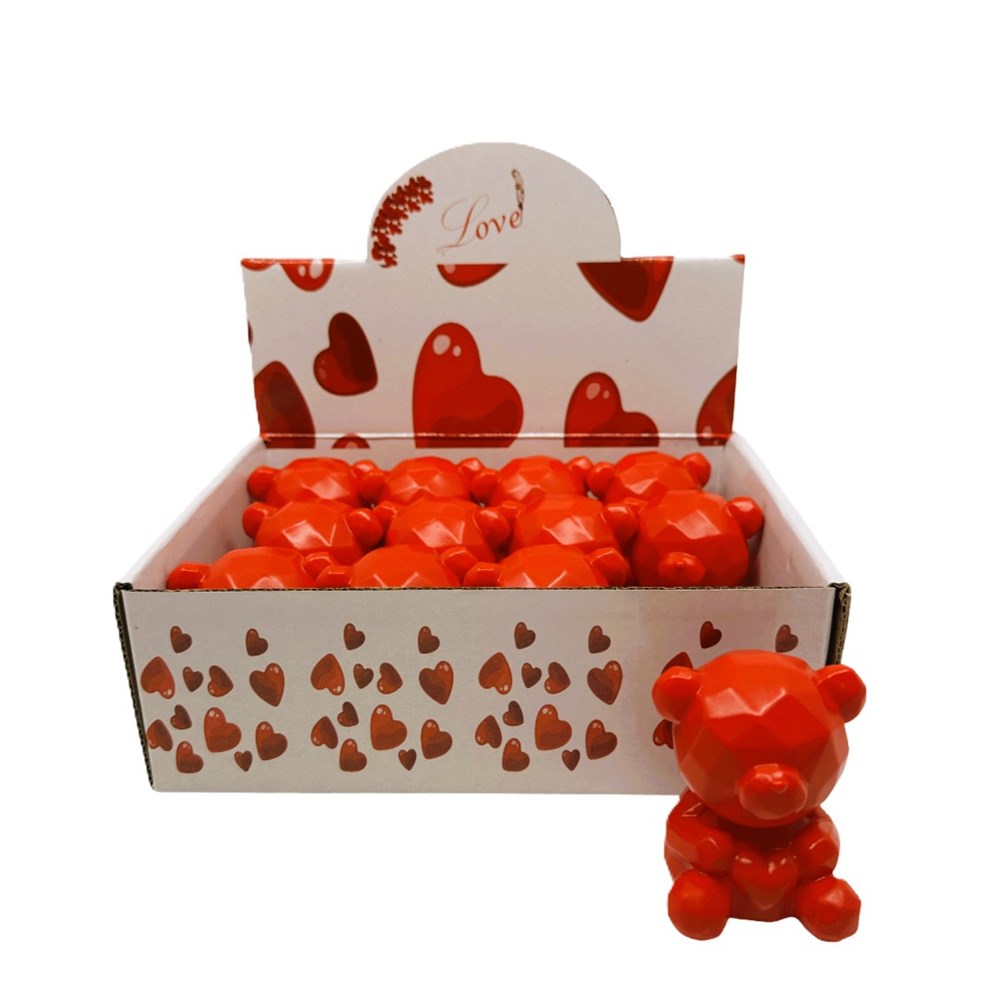 LED Table Light - Red Teddy
