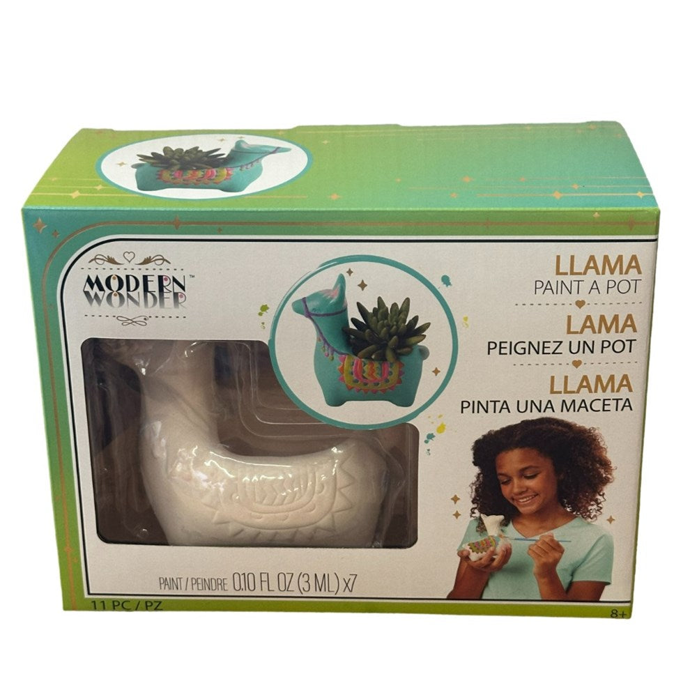 DIY Paint A Pot Kit - Llama (211)