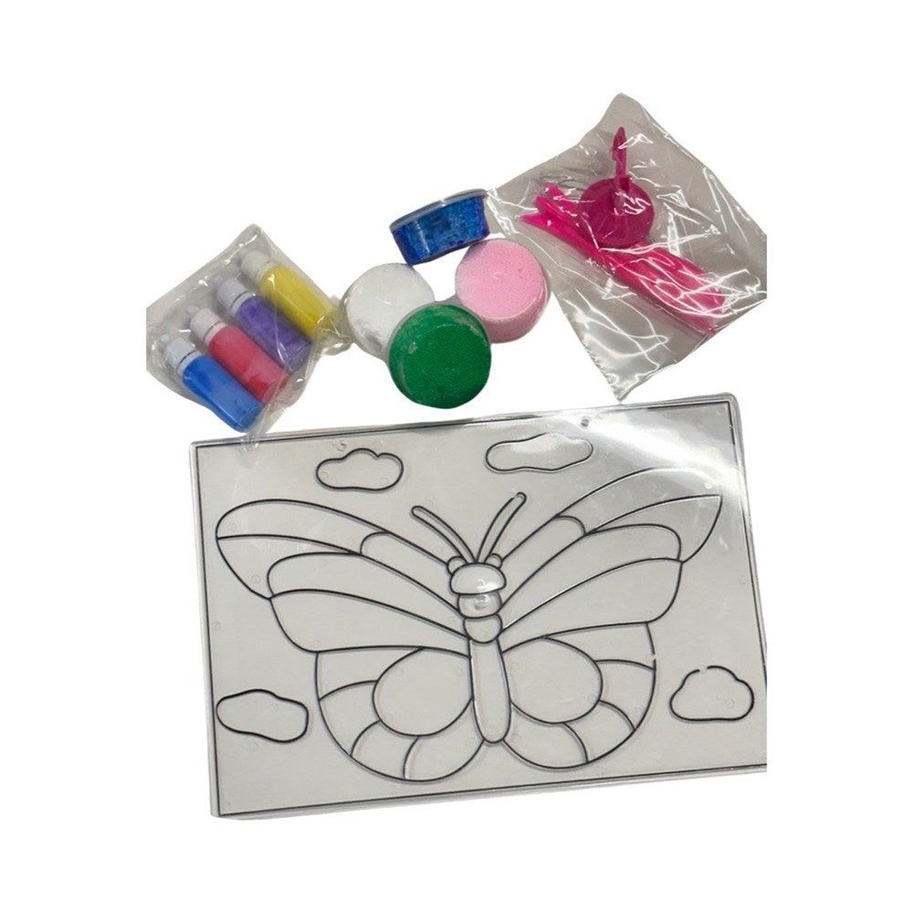 DIY Window Art Butterfly Hanging (216)