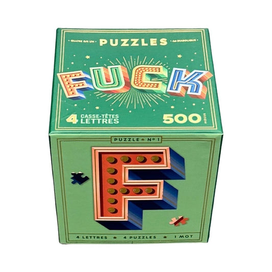 Puzzle 500pc - F*ck 4-Letter