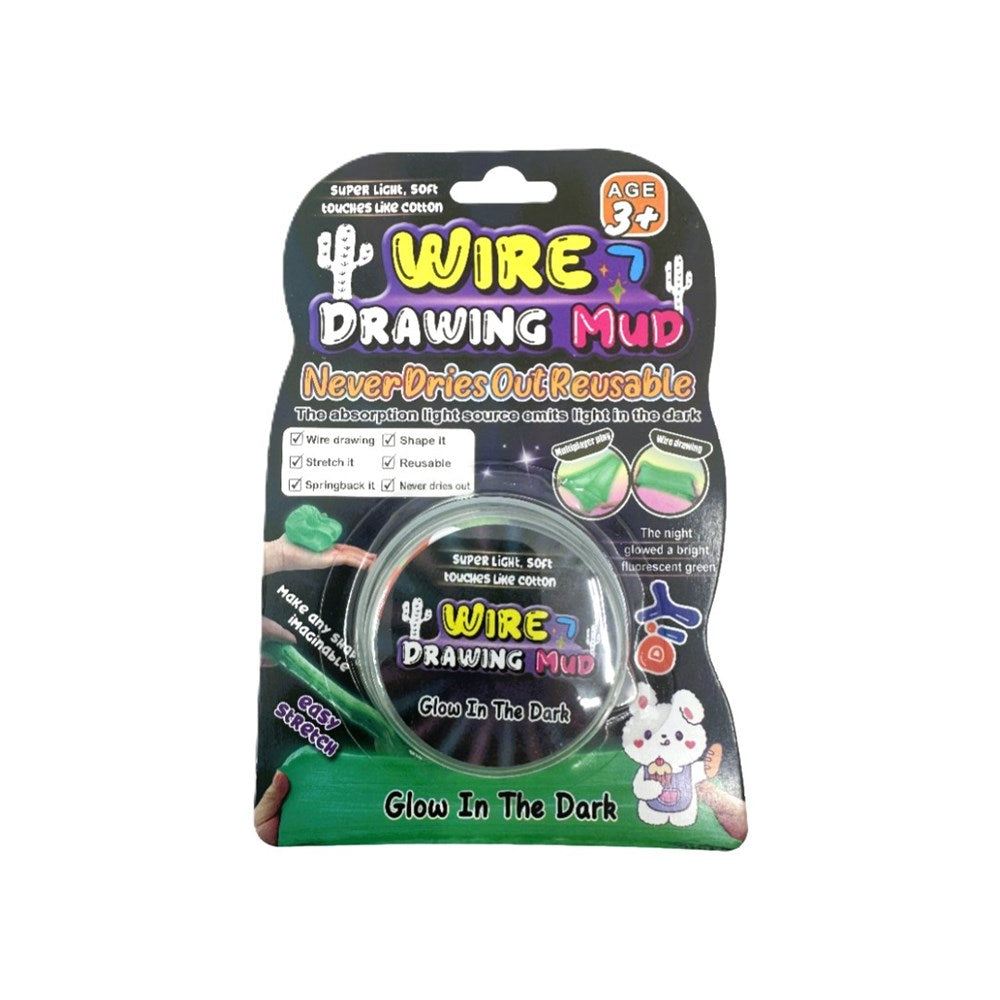 Wire Drawing Mud Putty (364) - Glow In The Dark