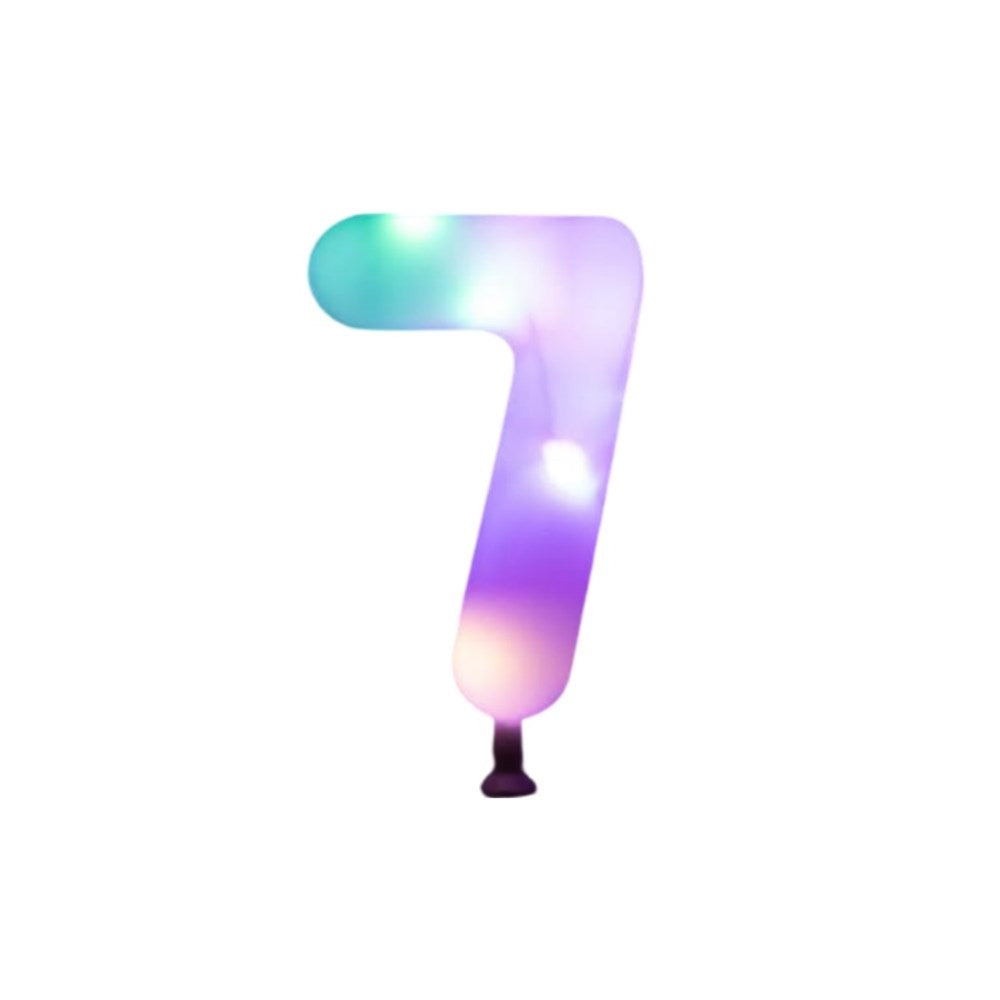 LED Cake Topper - Number 7