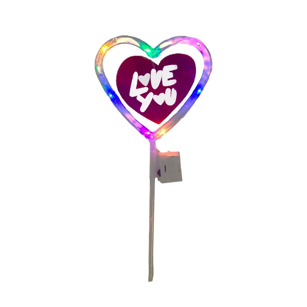 LED Cake Topper - Love