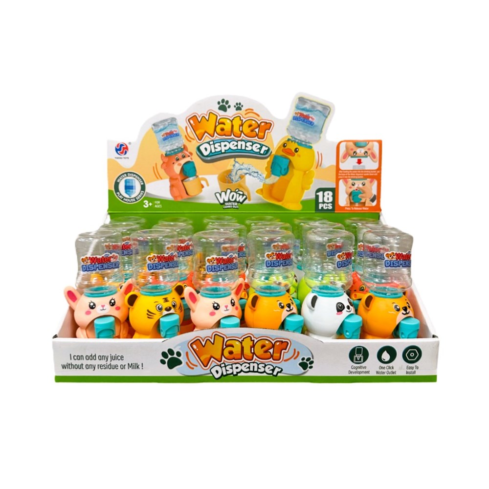 Play House Mini Water Dispenser Toy - Cartoon Characters