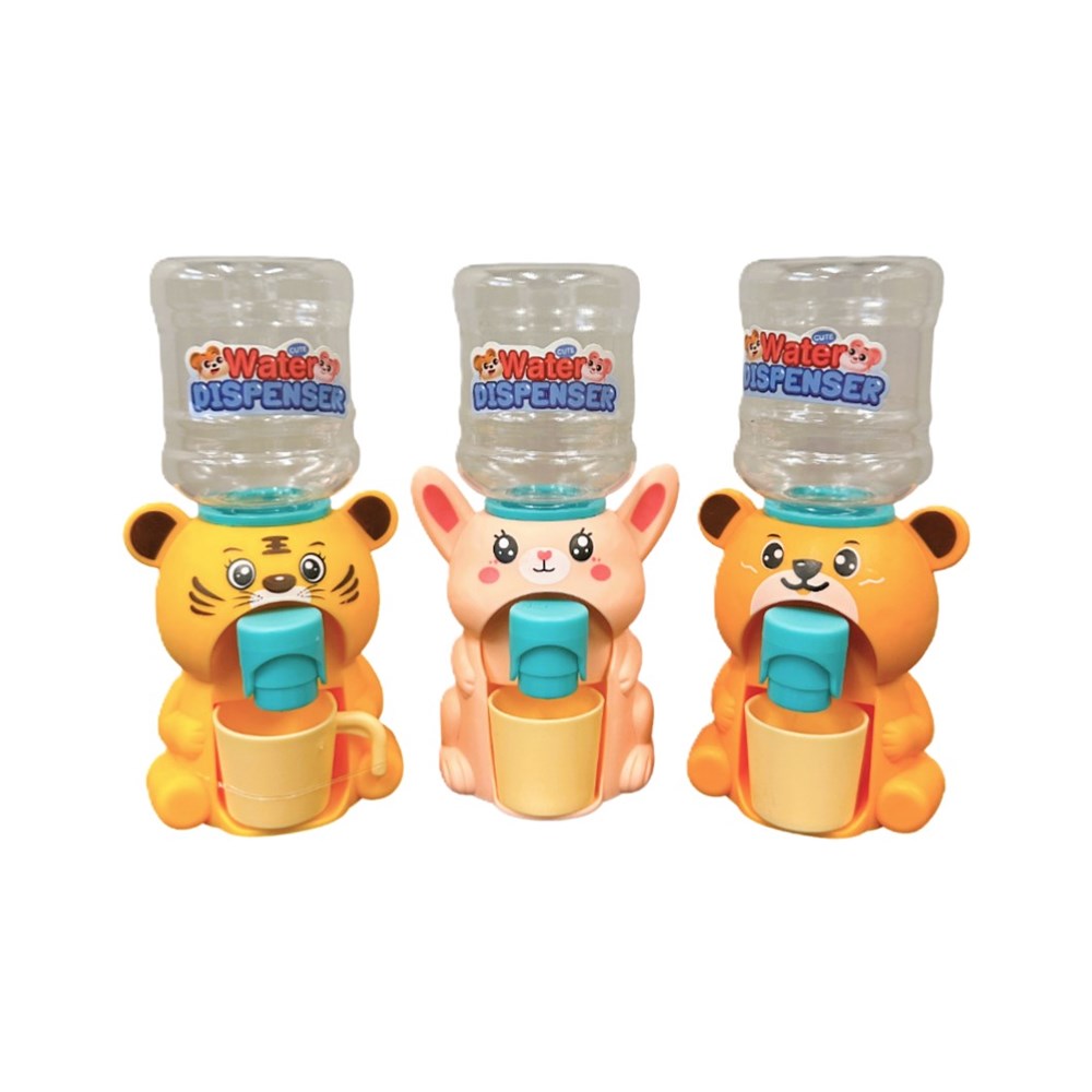 Play House Mini Water Dispenser Toy - Cartoon Characters