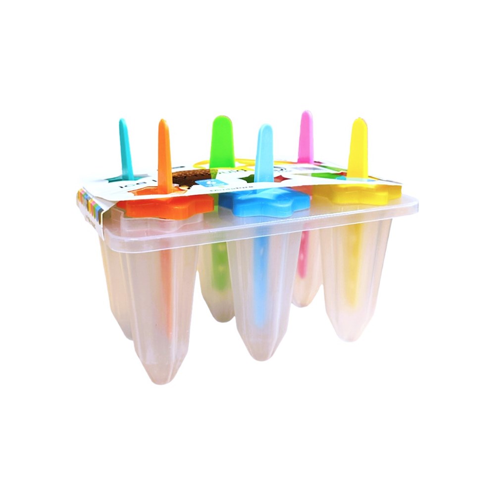 6 Molds Ice Lolly/ Pop Maker
