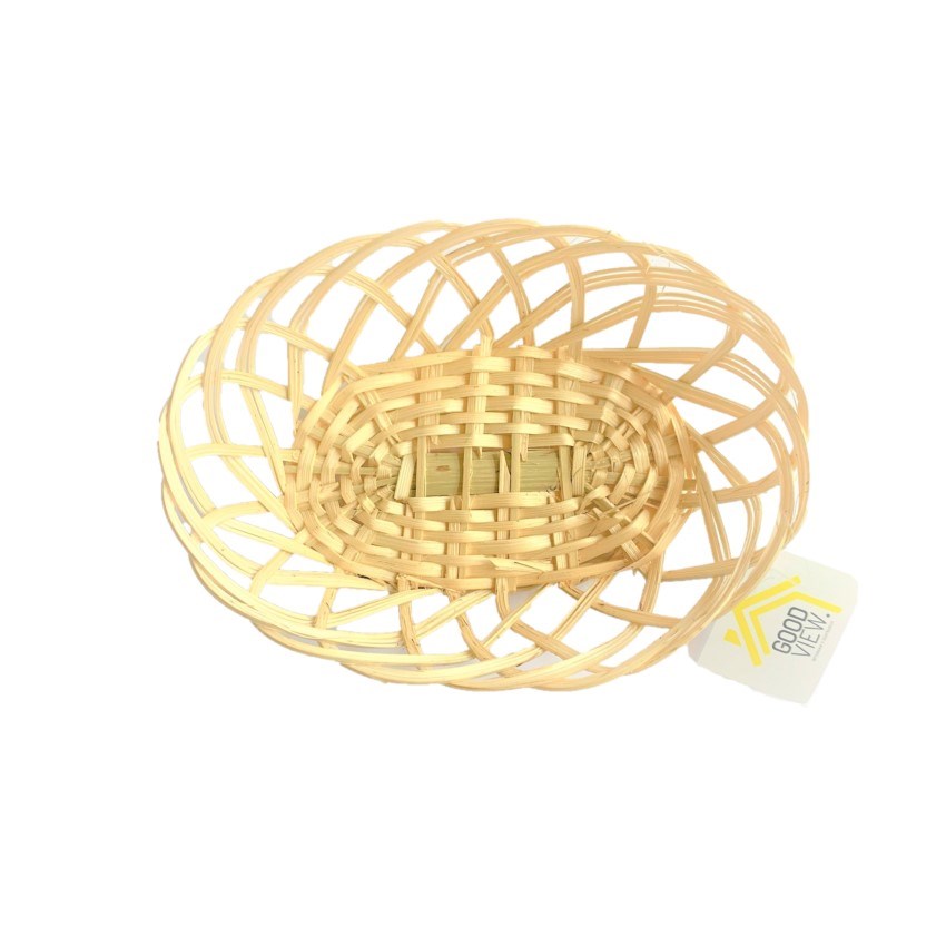 Bamboo Oval Basket