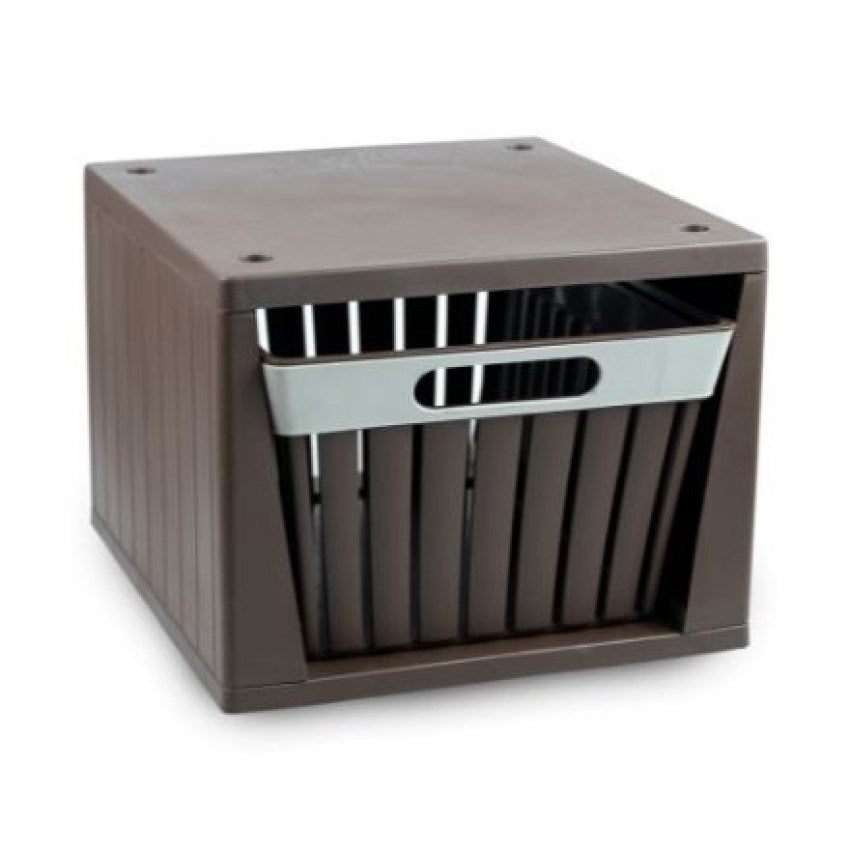 DOGA ITALIAN STORAGE DRAWER - MOKA