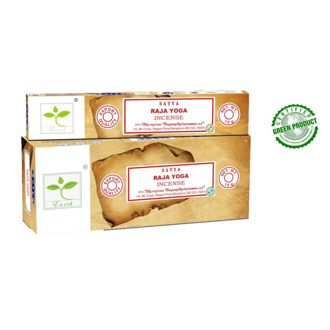 Satya Earth Series Raja Yoga Incense Sticks 15g – Pack of 6