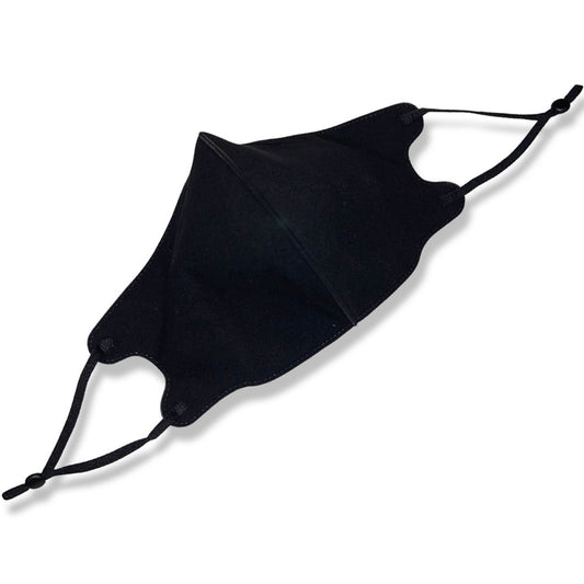 Fabric Cotton Mask 3 Layered - Black