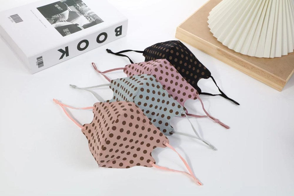 Fabric Cotton Mask 3 Layered - Coloured