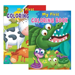 BAZIC MY FIRST Coloring & Activity Book (Product of USA)