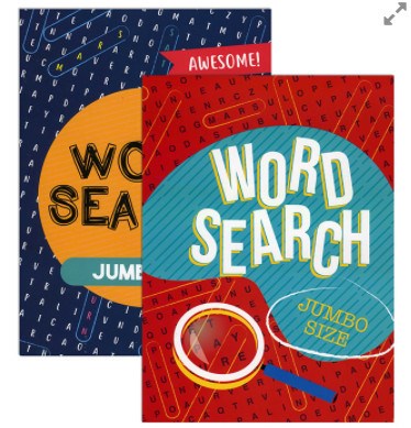 BAZIC Jumbo Print Find A Word Puzzle (Product of USA)