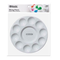 BAZIC Round 10-Mixing Palette (Product of USA)