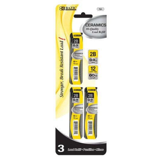 BAZIC Pencil Lead Refill(Product Of USA)