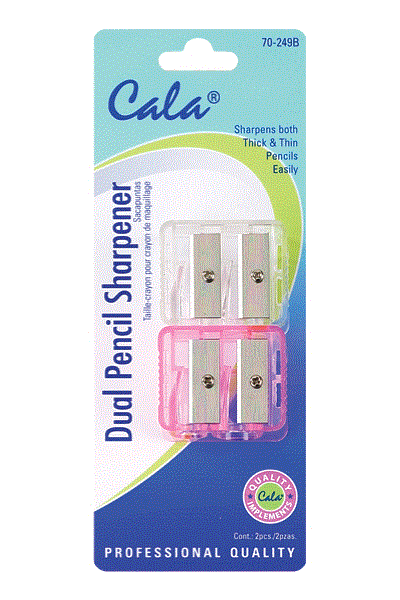 CALA DUAL PENCIL SHARPNER 2PC/PK (Product of USA)