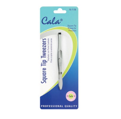 CALA SQUARE TIP TWEEZERS (Product of USA)