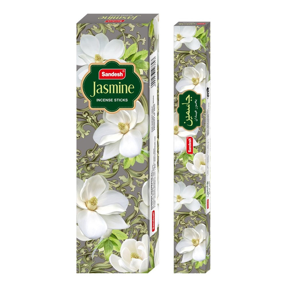 Incense Long Rectangle 42cm - Jasmine (10Sticks)