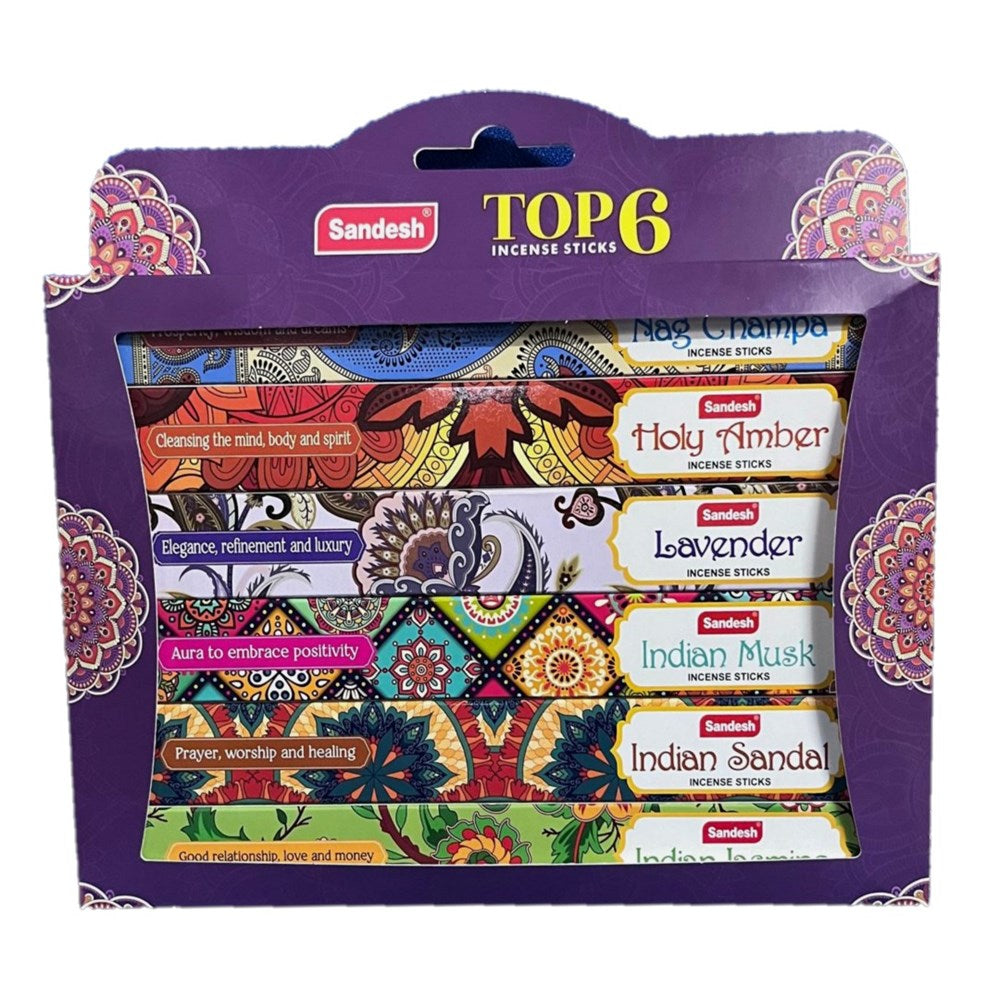 Incense Sq Gift pack - Top 6