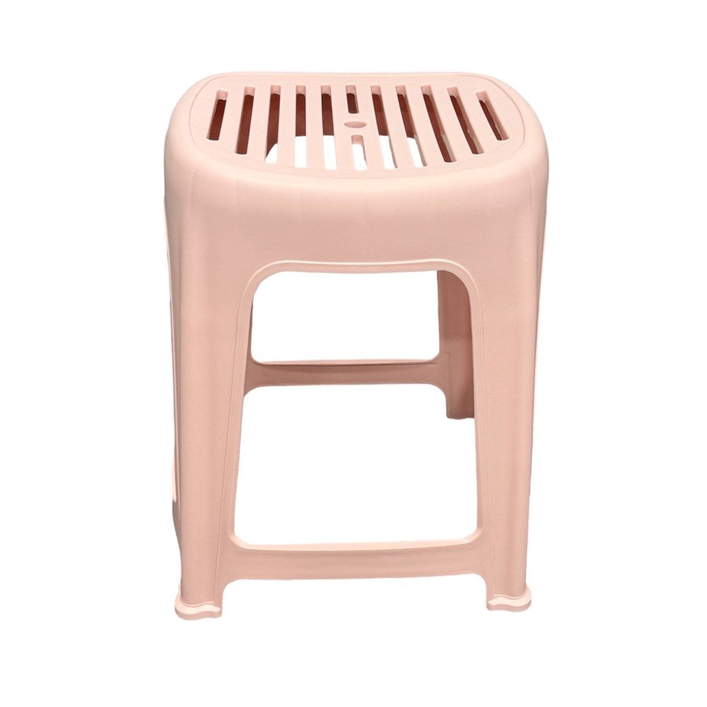 Vented Stool 44cm Pink