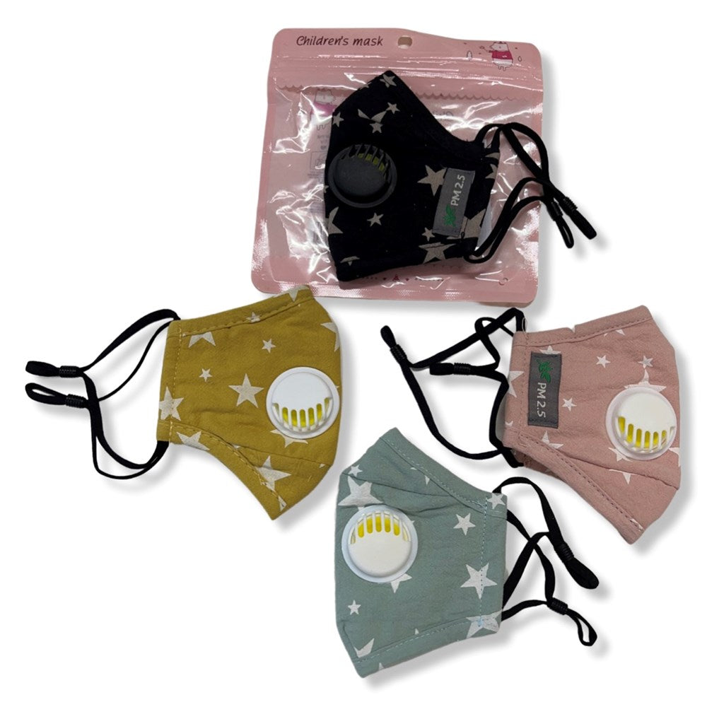 Fabric masks for Kids with Respirator