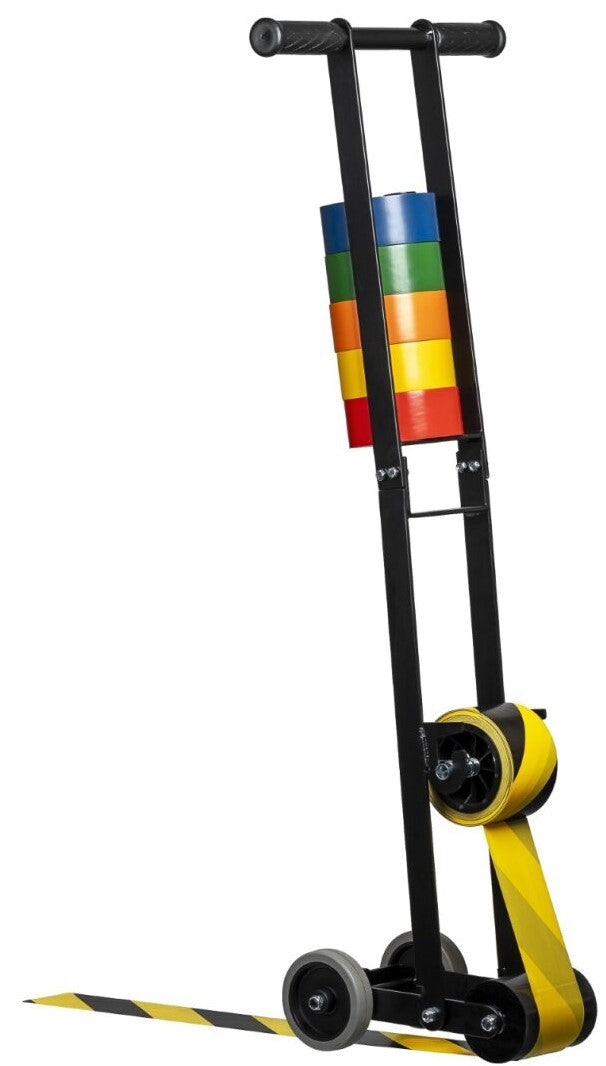 Floor Marking Tape Applicator - Black, 76mm Core (1)