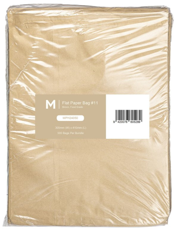 Paper Bag #11 - Brown, 305mm x 410mm, 50gsm (500)