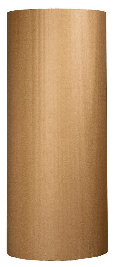 Corrugated Cardboard Roll - Brown, 1400mm x 75m (1)