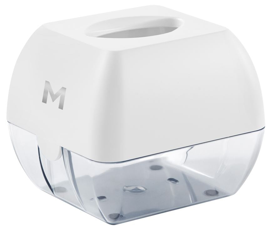 Cube Tissue Dispenser - White, 90 Sheet Capacity (1) *Wall Mountable