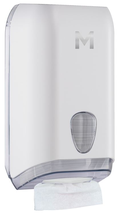 Interleave Toilet Tissue Dispenser - White, 700 Sheet Capacity (1)