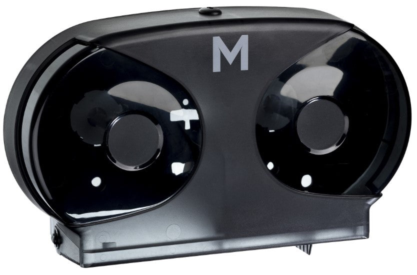 Household Toilet Roll Dispenser - Black, 40mm Core Size (1)