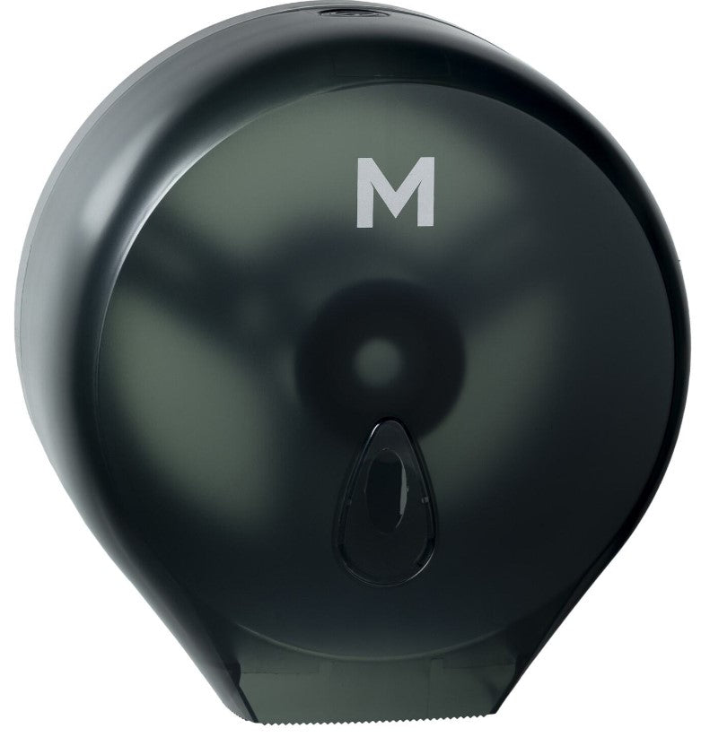 Single Jumbo Roll Dispenser - Black, 1 Roll Capacity (1)