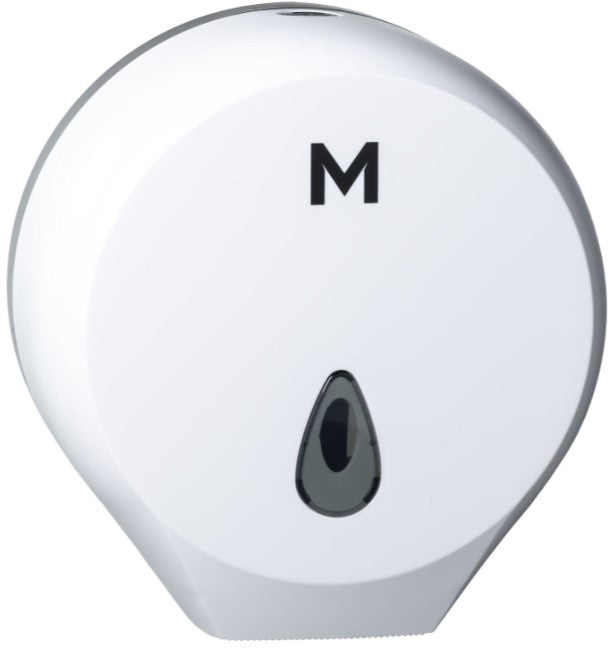 Single Jumbo Roll Dispenser - White, 1 Roll Capacity (1)