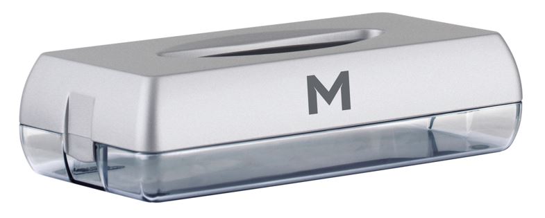 Flat Tissue Dispenser - Silver, 100 Sheet Capacity (1) *Wall Mountable