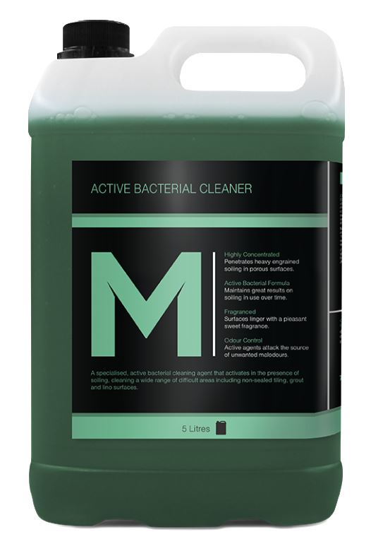 Active Bacterial Cleaner - Green, 5L Refill Bottle (2)