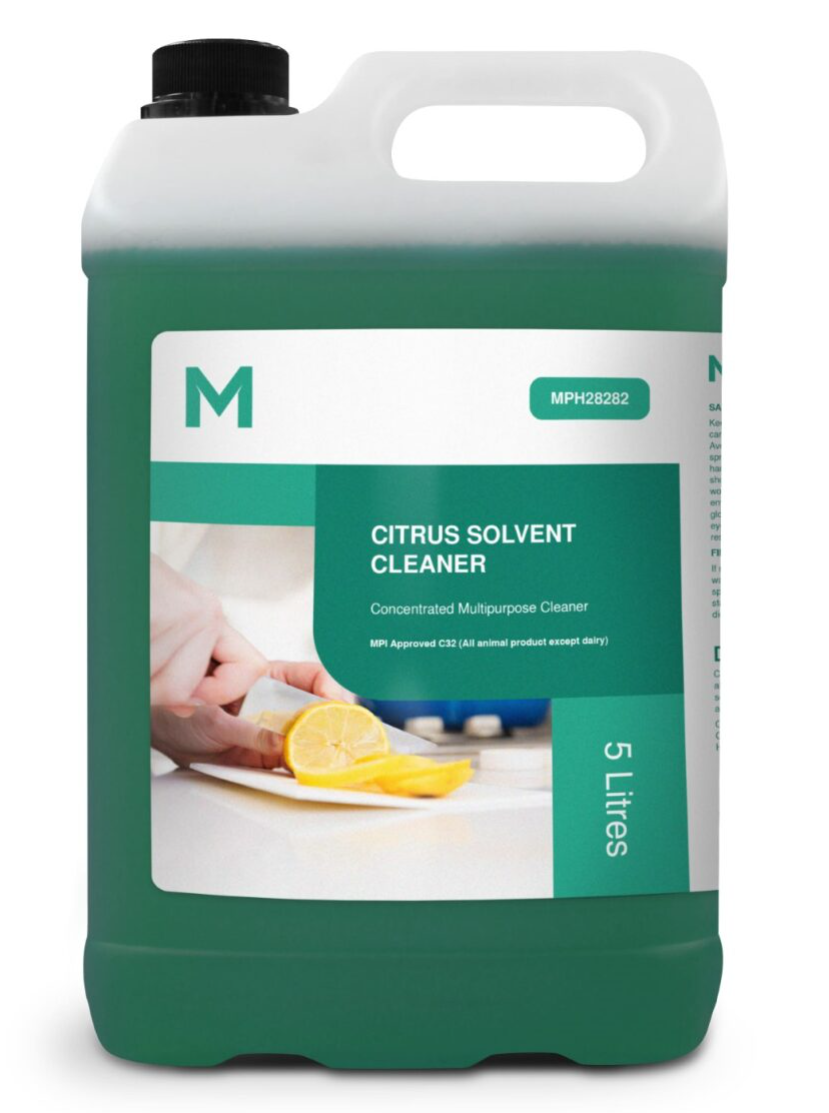 Citrus Solvent Cleaner - Clear, 5L Refill Bottle (2)
