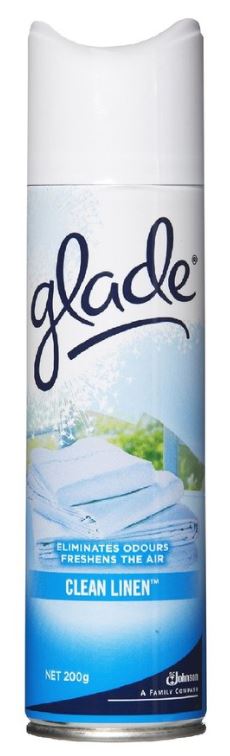 Manual Aerosol Air Freshener - Clean Linen, 200g (6)