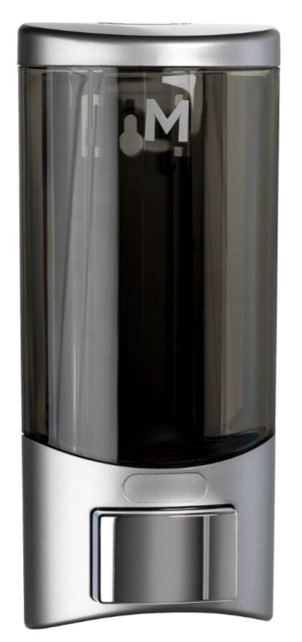 Liquid Wall Dispenser - Silver, 500ml Capacity (1) *For Hotels/Motels