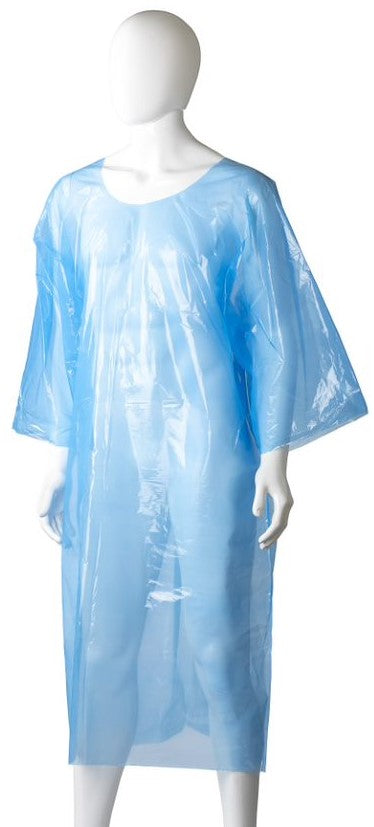 Polyethylene Splash Jacket - Blue, 800mm x 1300mm x 30mu (200)
