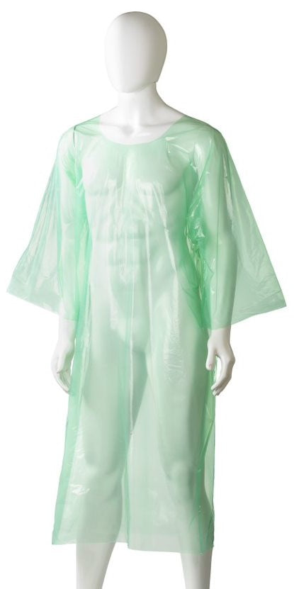 Polyethylene Splash Jacket - Green, 800mm x 1300mm x 30mu (200)