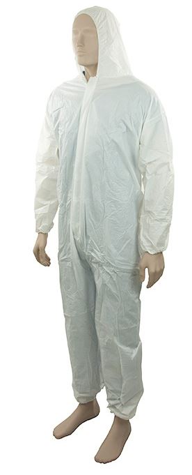 Microporous Coverall Type 5/6 - White, 2XL, 55gsm (16) *Water Resistant Coverall